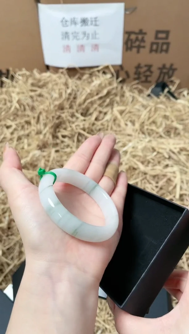 未镶嵌手镯石英质玉1-Q516-54C