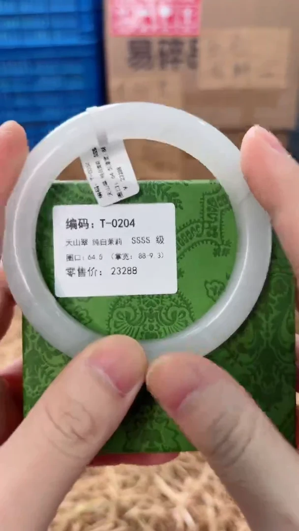 未镶嵌手镯石英质玉T-0204
