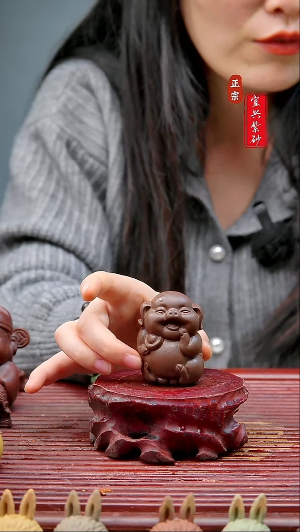 紫砂茶宠宜兴紫砂茶宠摆件