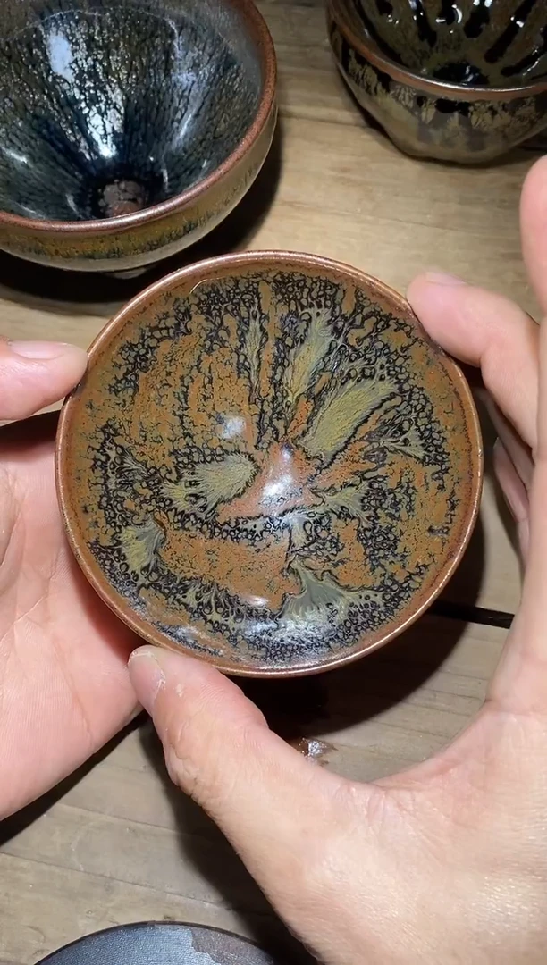 茶盏建窑建盏茶器496