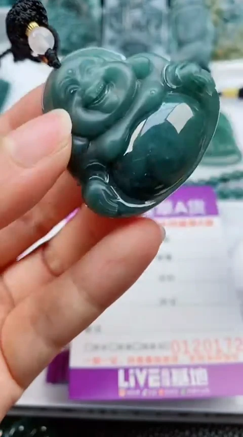 翡翠未镶嵌颈饰
