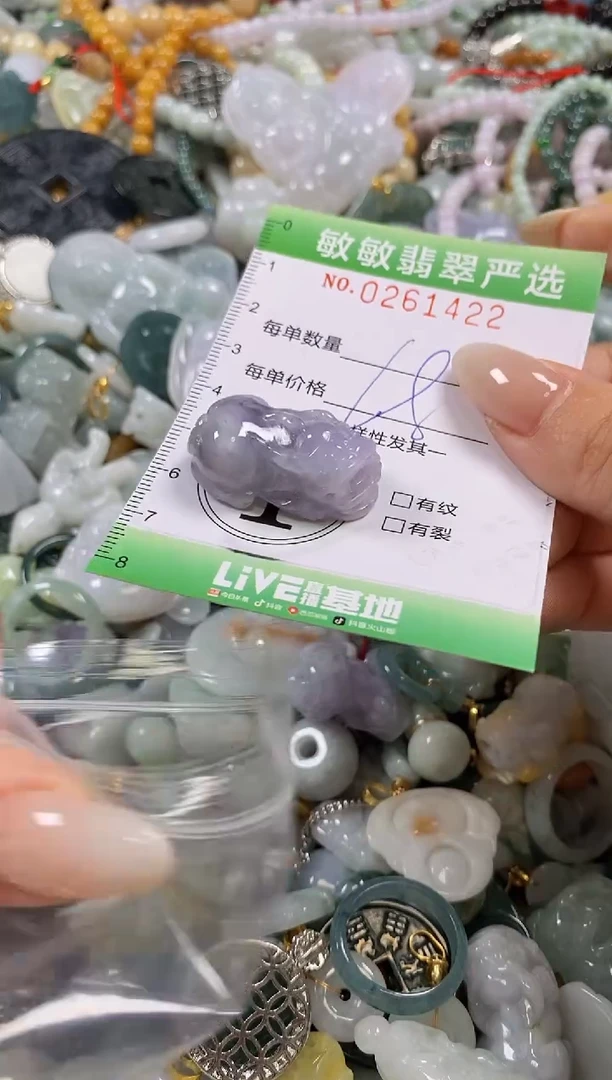 翡翠未镶嵌颈饰闪购0261422