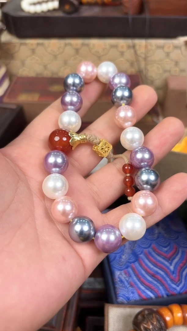 【闪购商品】玛瑙/玉髓手链未镶嵌浩最帅哈哈哈哈哈哈