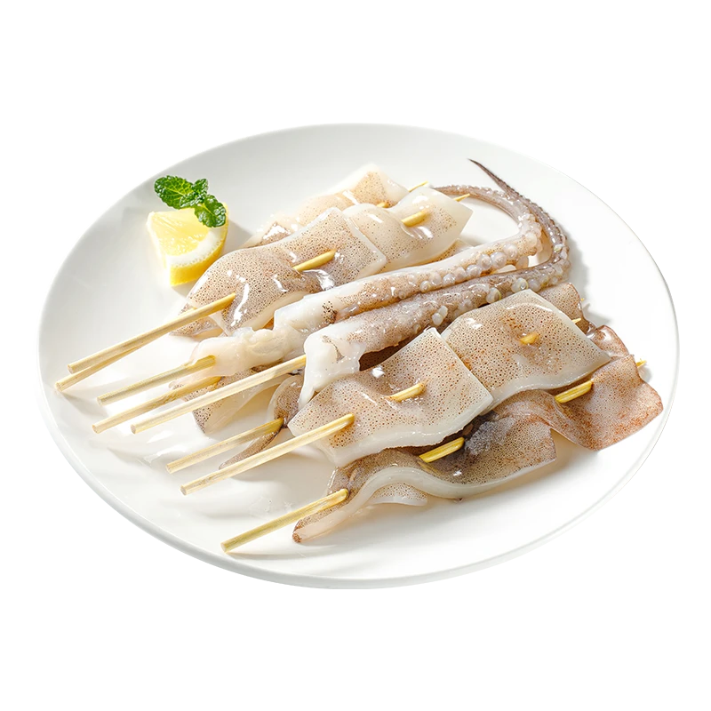 烧烤鱿鱼串组合170g/份