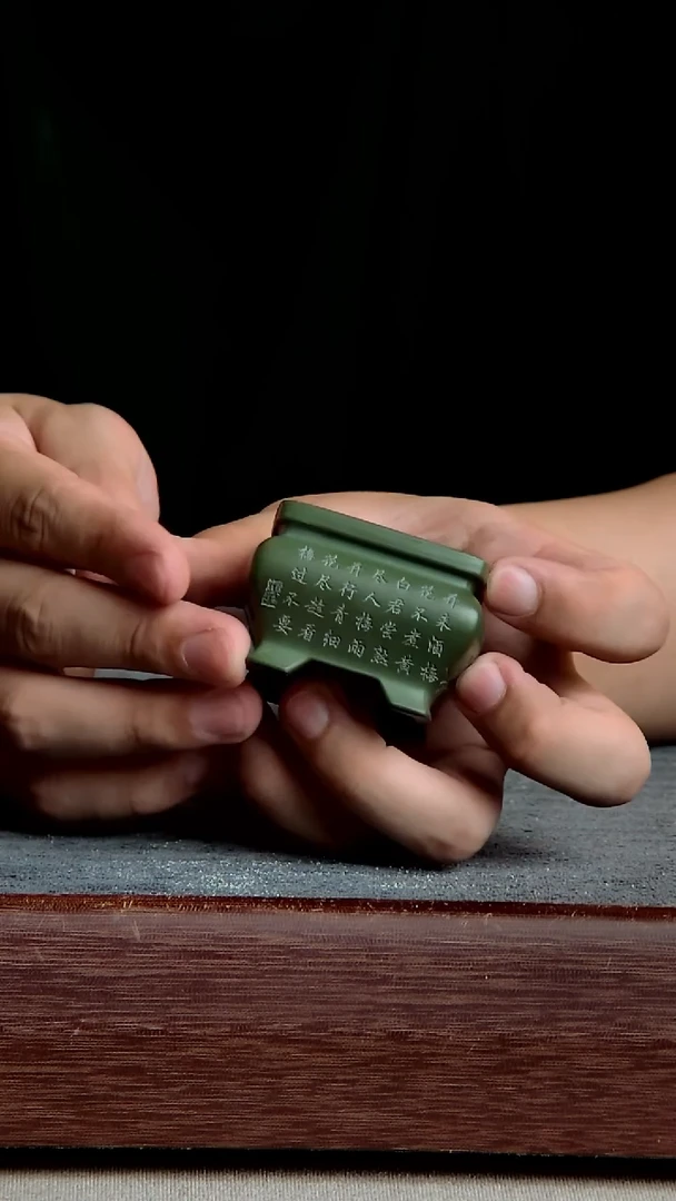 紫砂花盆3.8*2.5内径尺寸