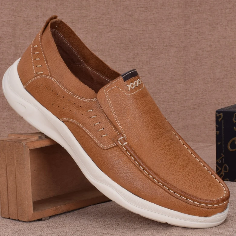 CATIA SELI软底男士手工休闲皮鞋真皮轻便减震单鞋透气英伦旅游鞋