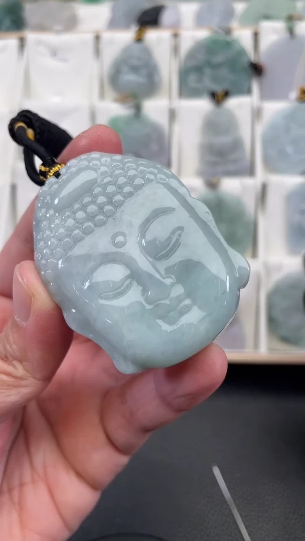 颈饰未镶嵌翡翠天然缅甸翡翠A货360
