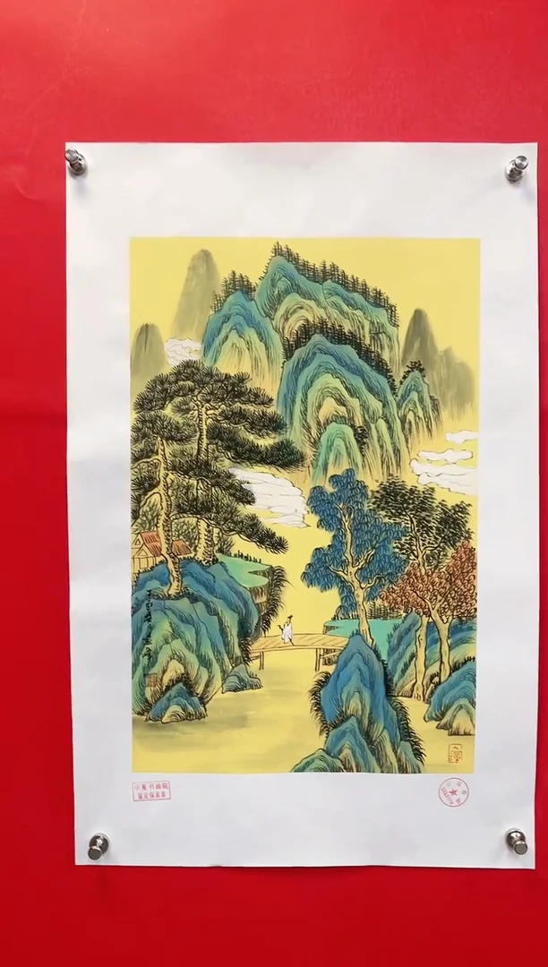 国画国画12-莫远峰-绘画作品