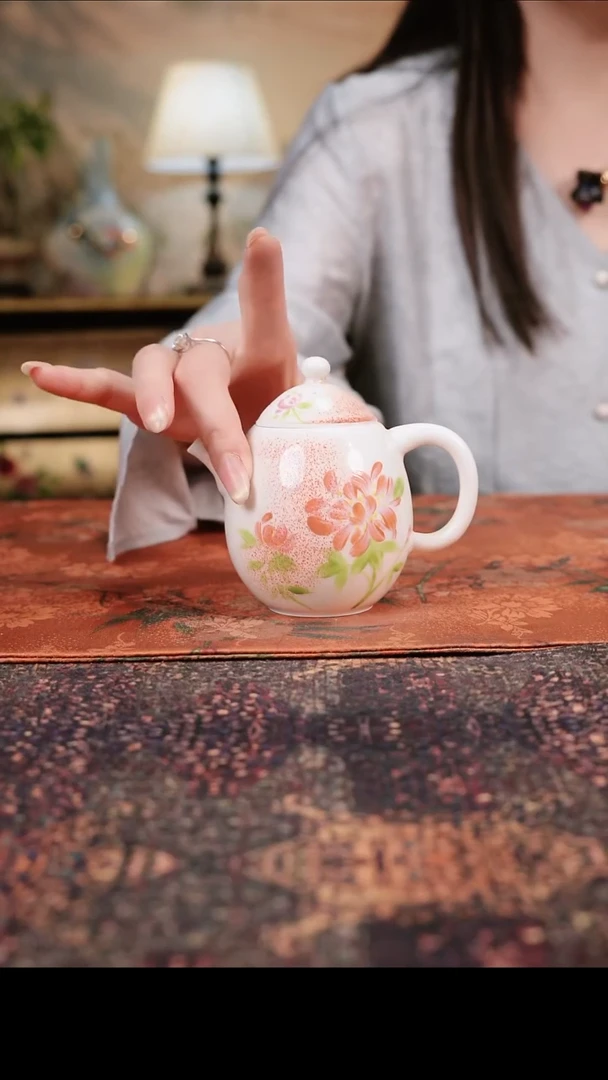 杯景德镇陶瓷杯碗柴烧多人