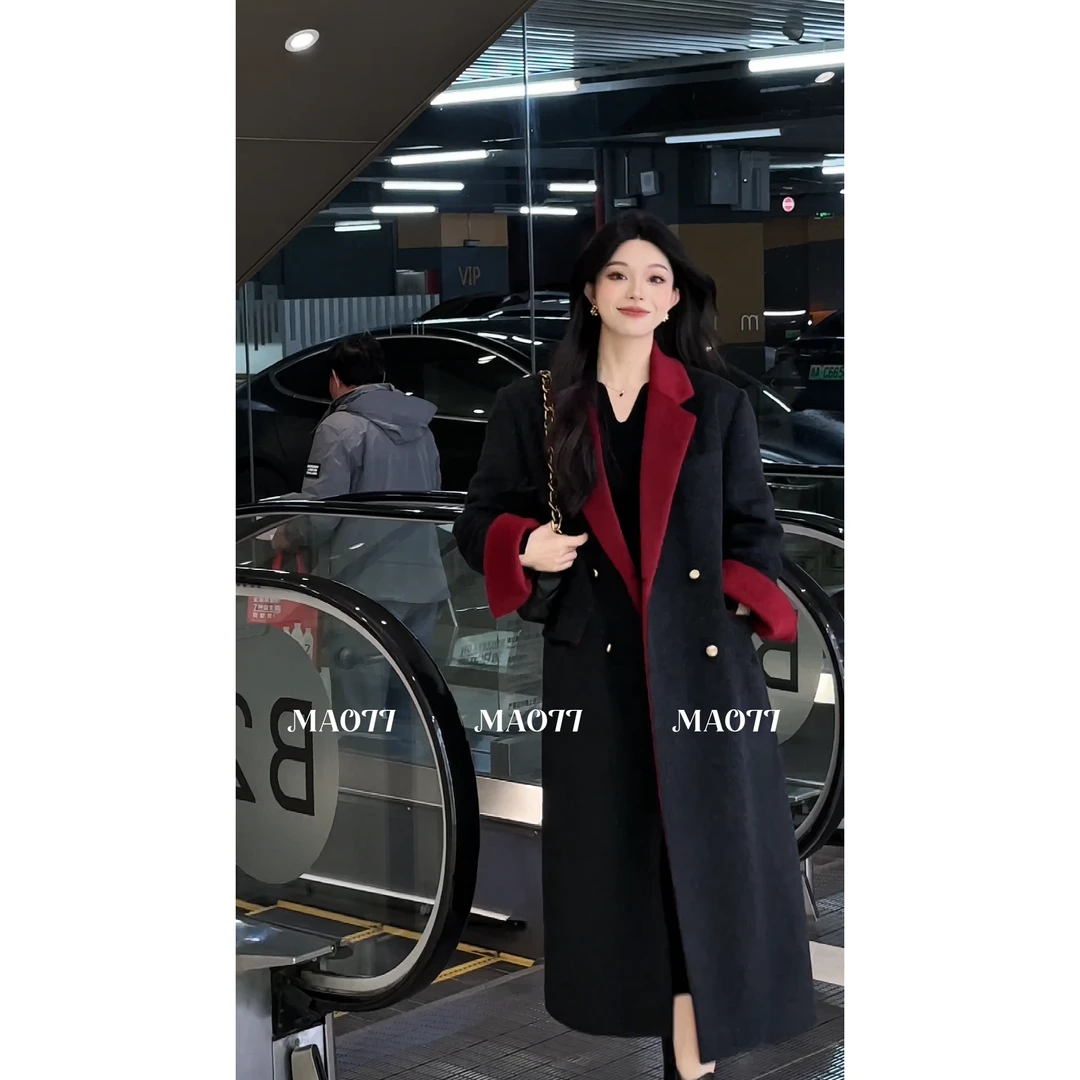 【大只定制】高品质百搭毛呢外套7994