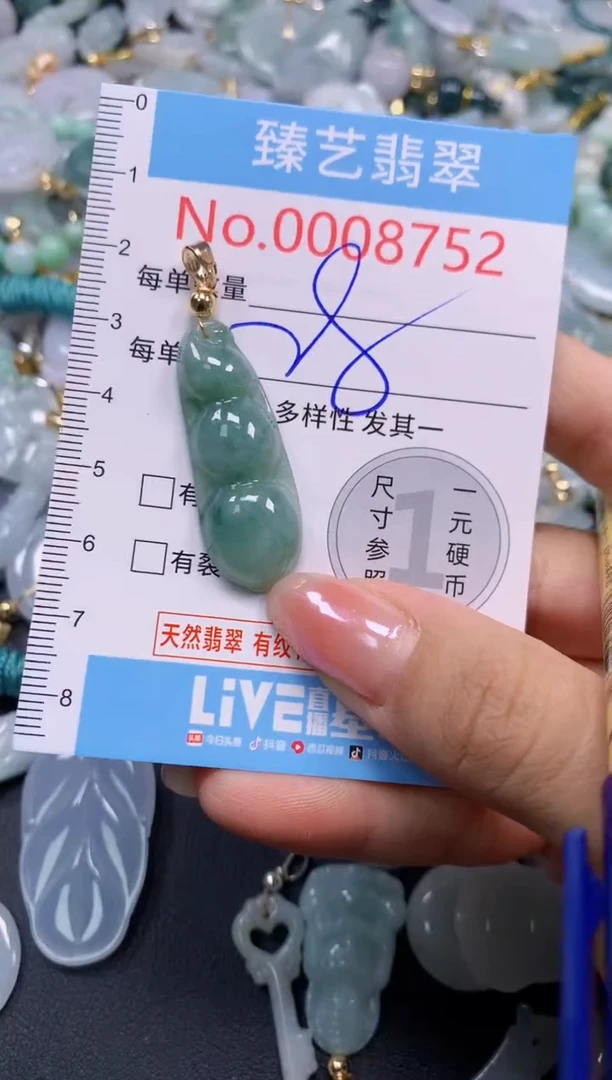 颈饰未镶嵌翡翠8752