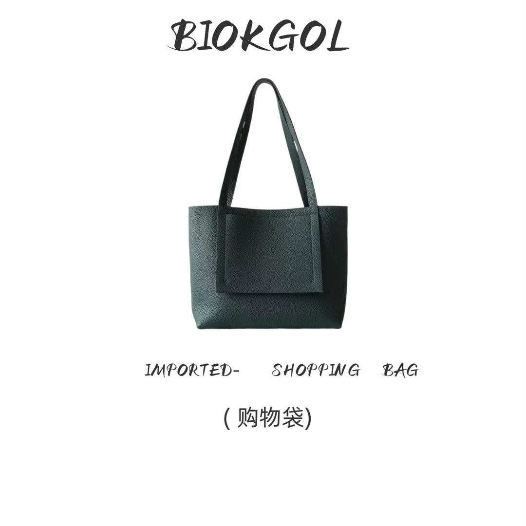 原厂 原皮 全进口头层tc牛皮 新版购物袋 9239