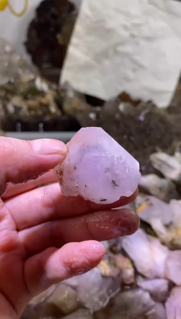 未镶嵌珠宝半成品水晶40号四川超七花园水晶