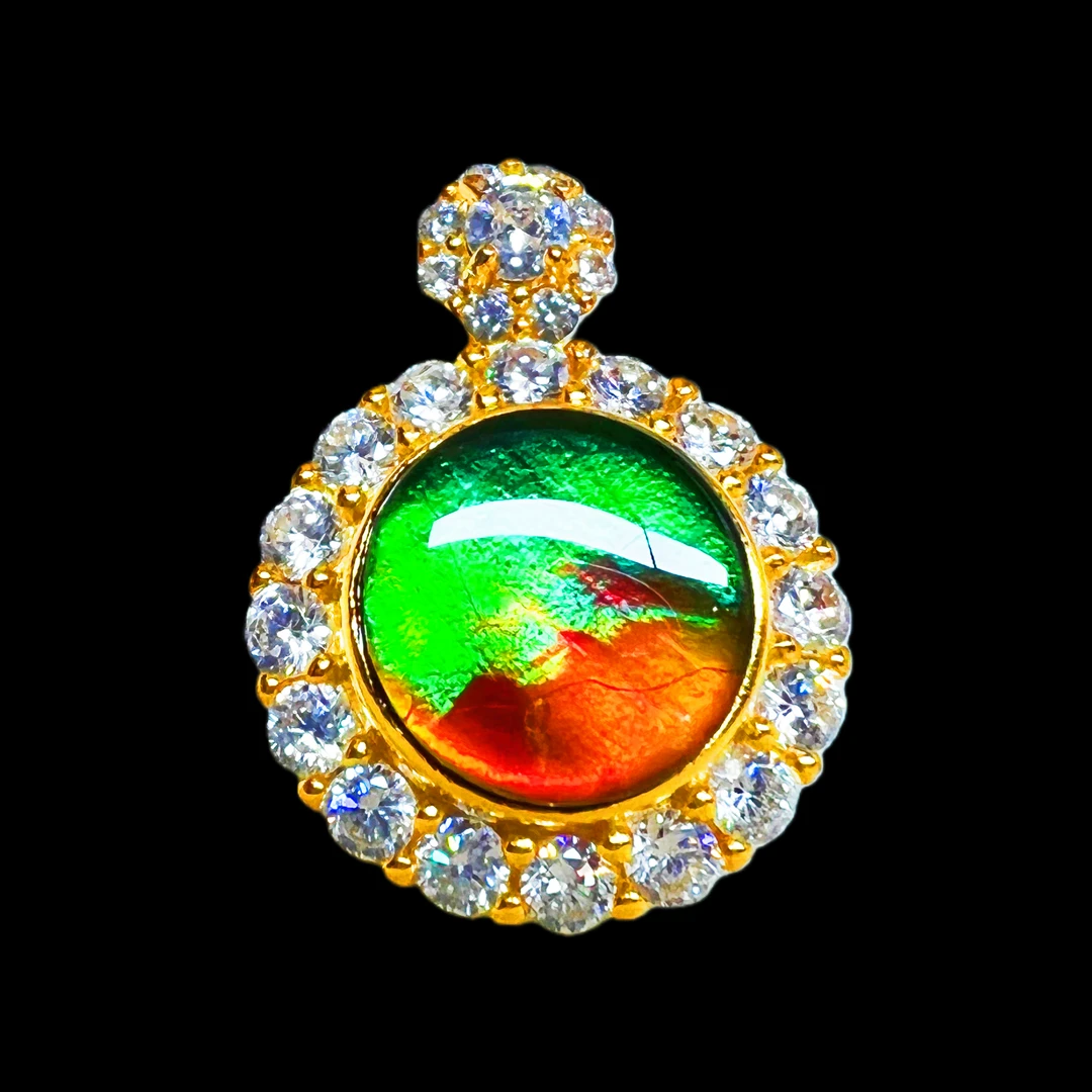 【斑彩】10-21.9mm 加拿大 N-7 DZ-M 贝壳创意饰品 M21