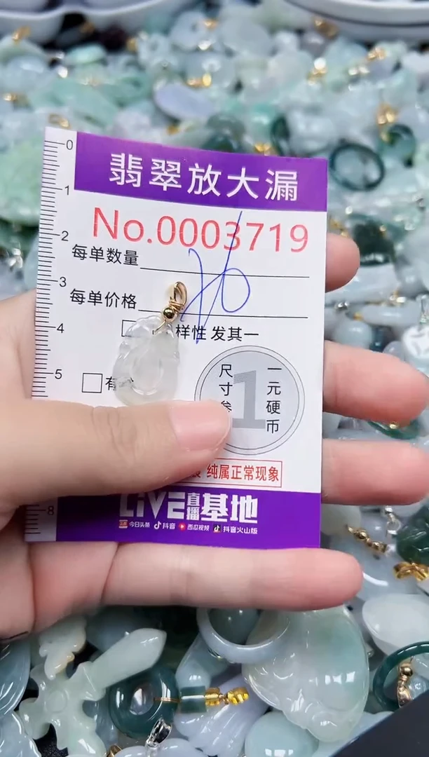 颈饰未镶嵌翡翠3719