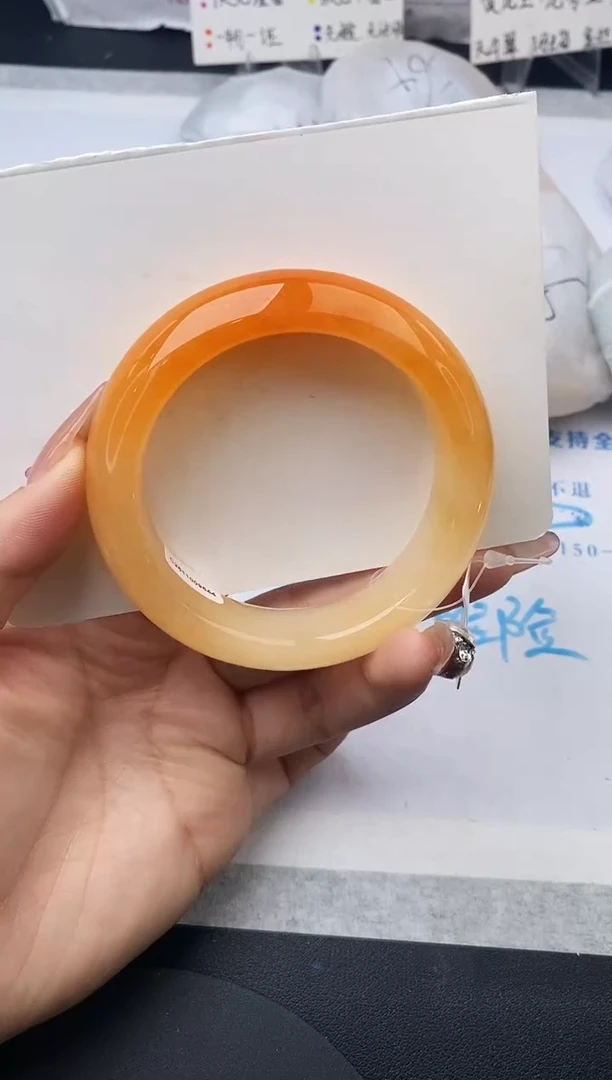 未镶嵌手镯石英质玉w66-HHB55+