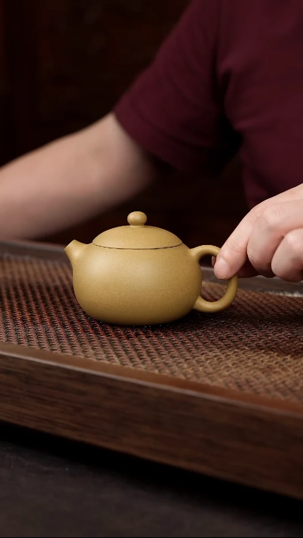 茶杯紫砂黄金段西施