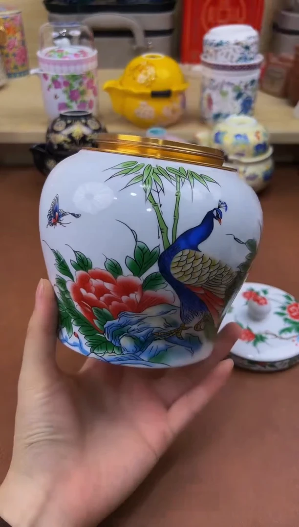 陶陶瓷茶具摆件旅行套组