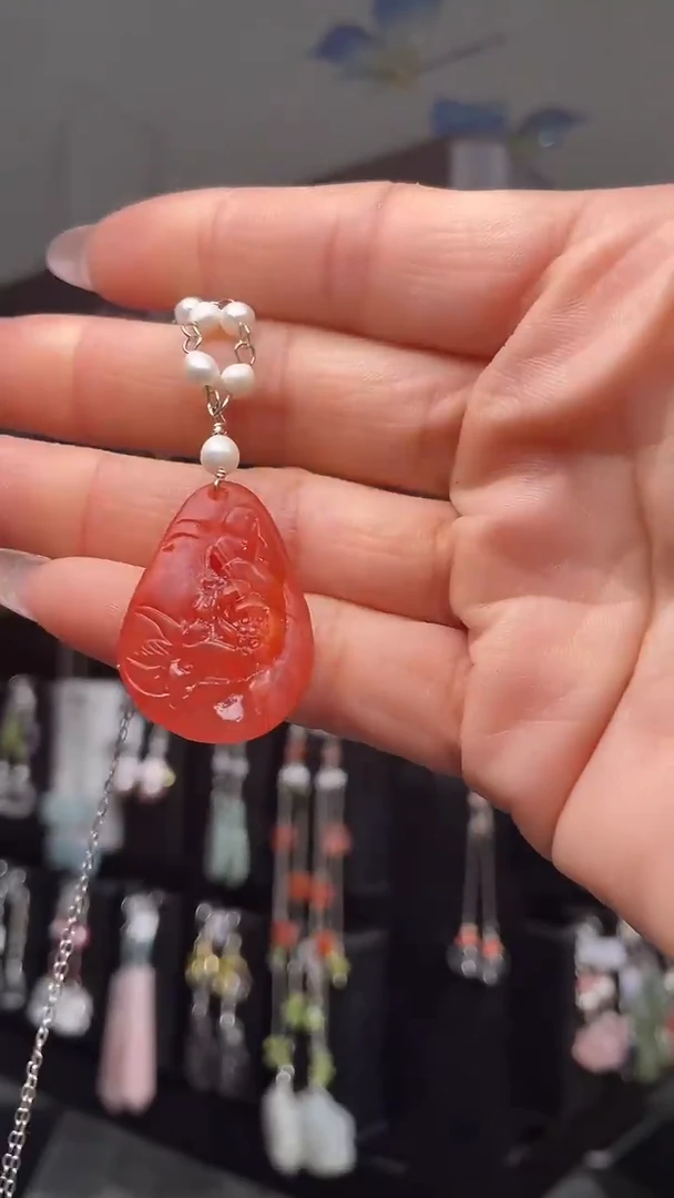 紫晶耳饰银S925镶嵌小*亮 小月亮