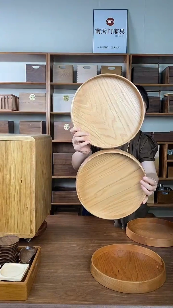 木?***楼红橡木圆盘2个