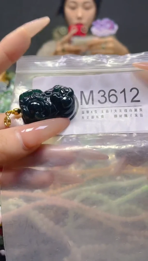 颈饰未镶嵌翡翠/M/翡翠A货，一件也是批发价