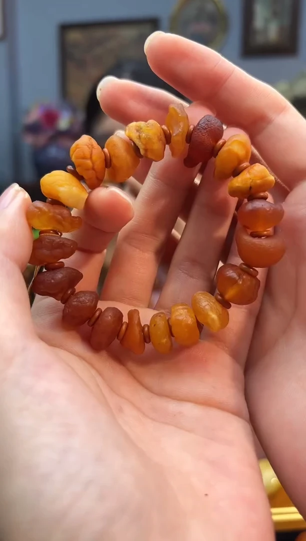 手串琥珀未镶嵌手串