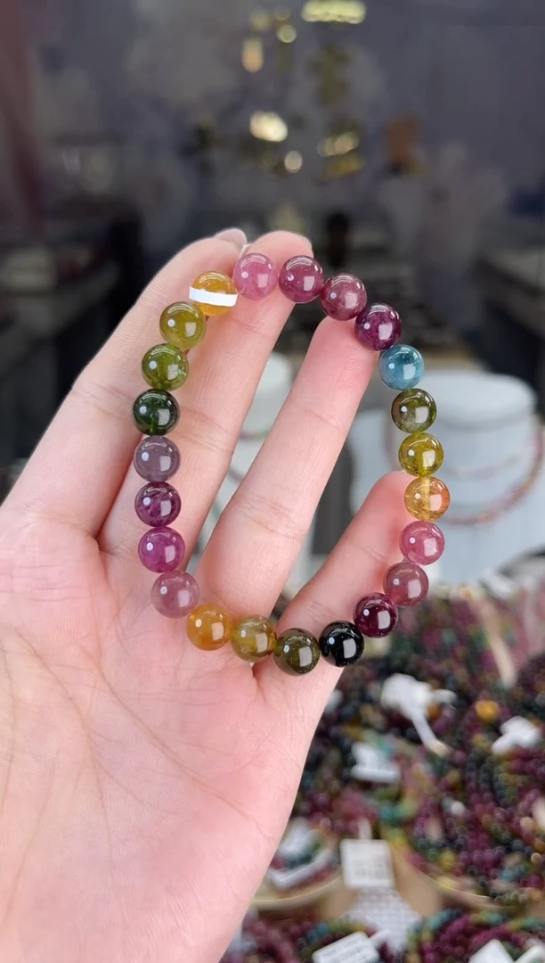 【闪购商品】碧玺/未镶嵌8mm+碧玺单圈多样性发货