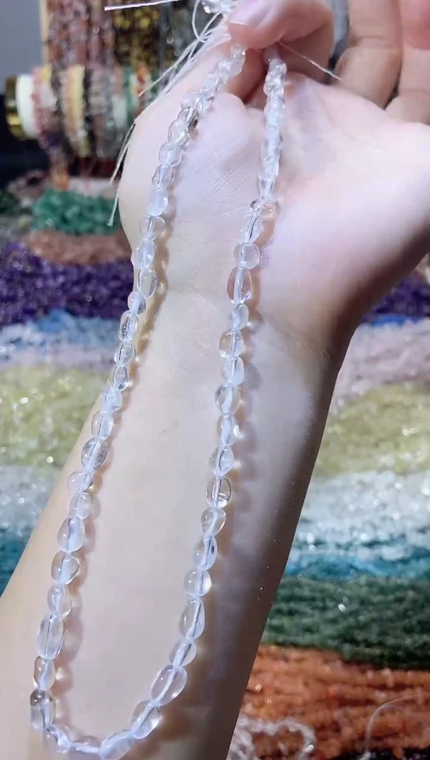 未镶嵌珠宝半成品水晶随行白水晶