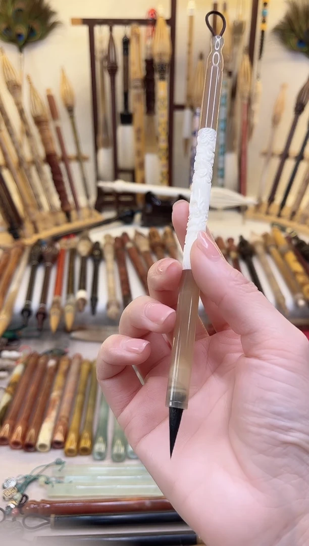 【清水试笔，拒绝蘸墨】墨舞笔庄毛笔1支