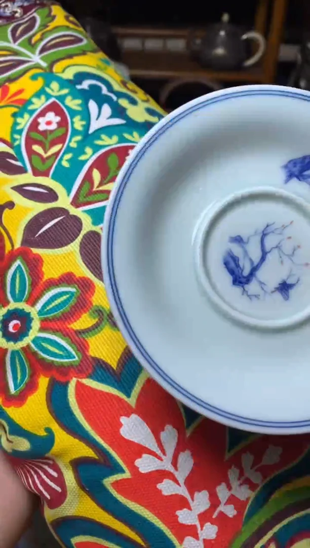 紫砂盖碗瓷器默认微瑕瓷器