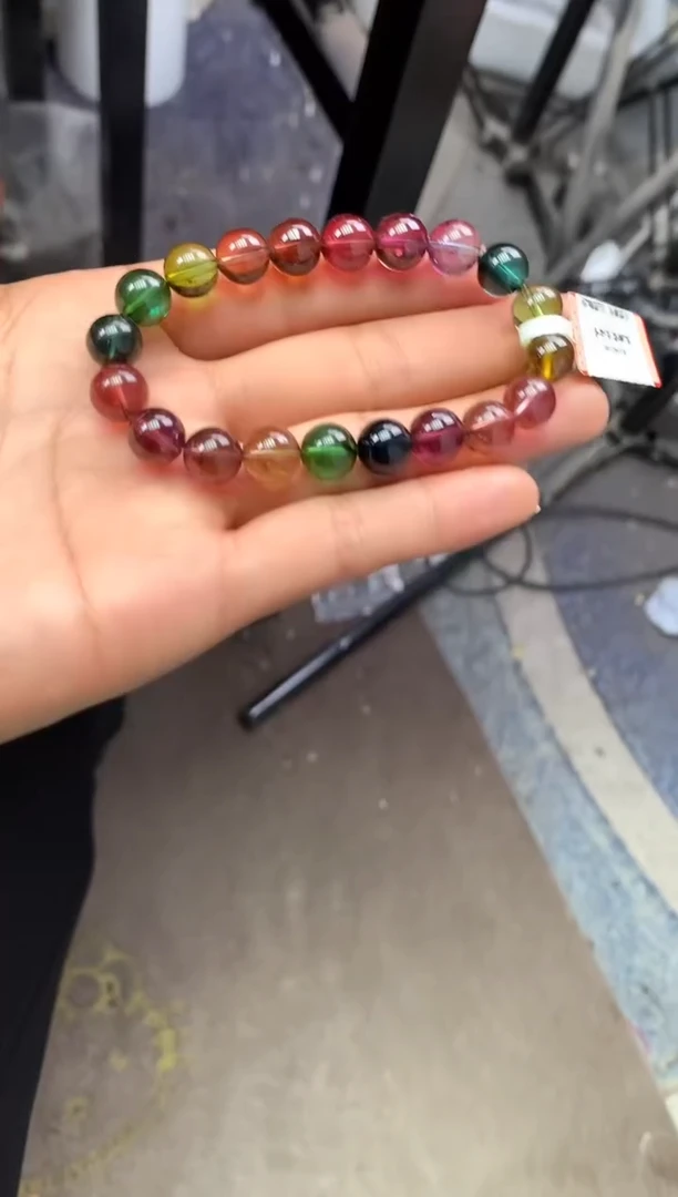 未镶嵌手串碧玺多样性发一条