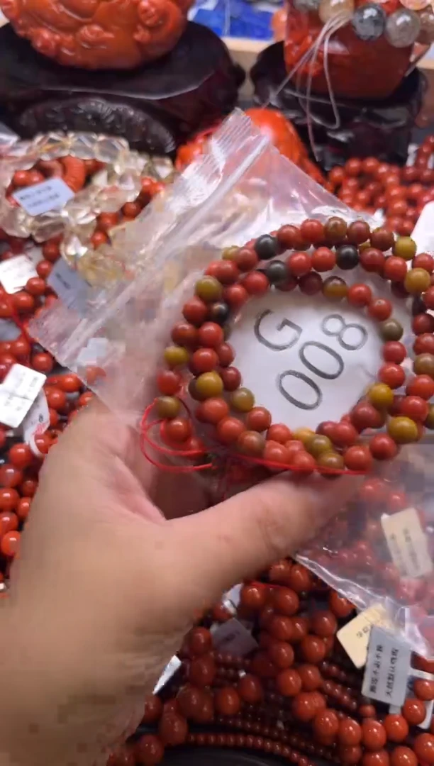 未镶嵌南红玛瑙珠宝奇石G008-6