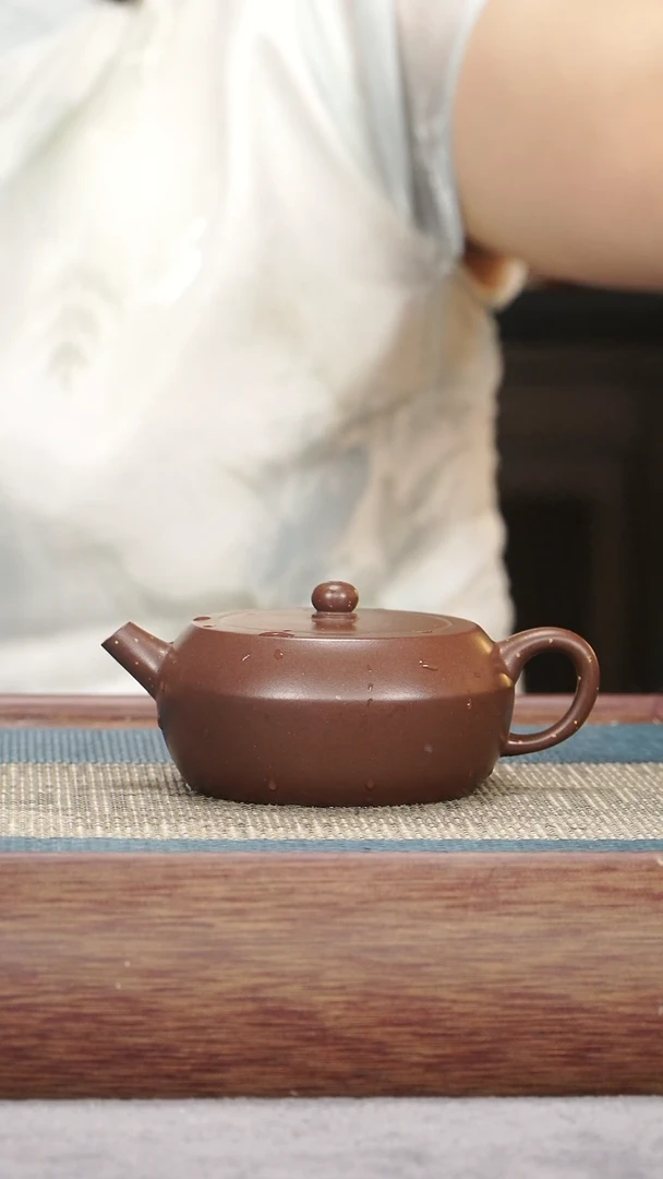 茶壶紫砂紫泥 铺砂巨轮
