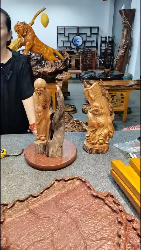 木郑*寿星摆件，16-40，果香