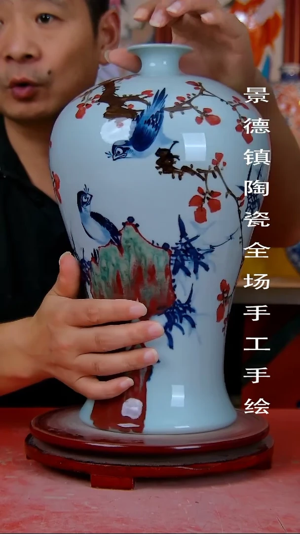 摆件景德镇陶瓷 全场手工手绘