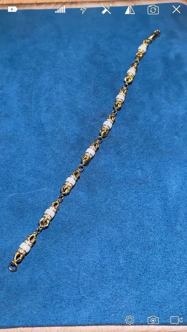 定制蜜蜡WR 白蜡降魔杵手链