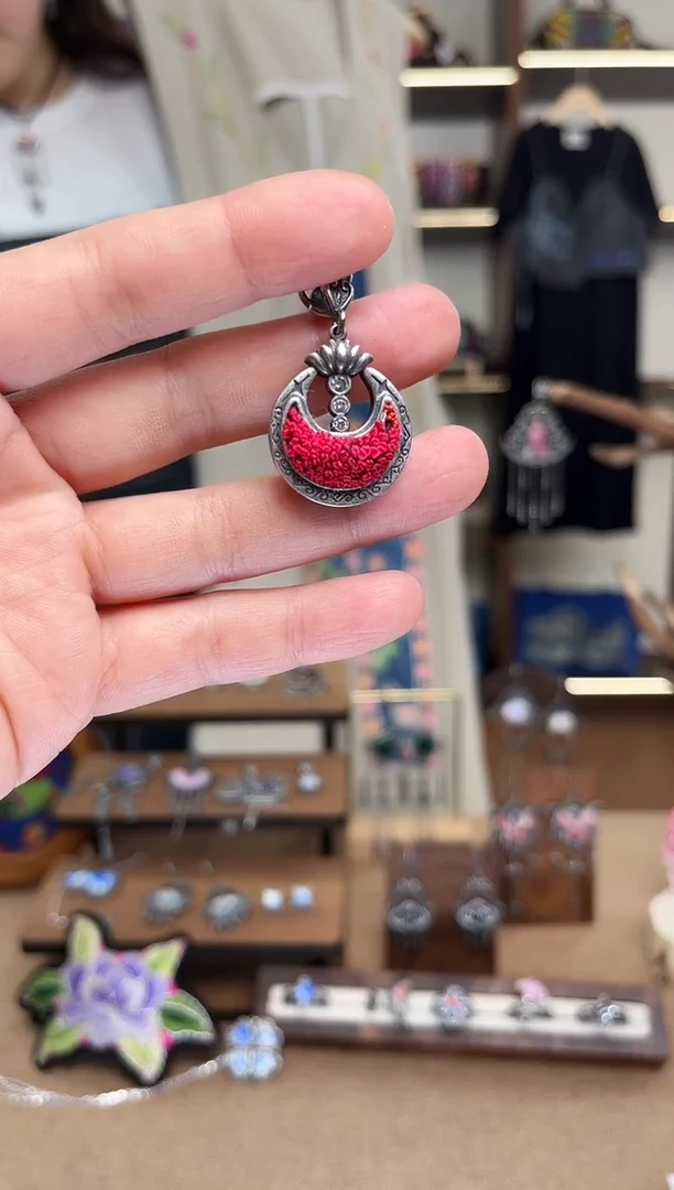 织绣1625黔东南苗族刺绣