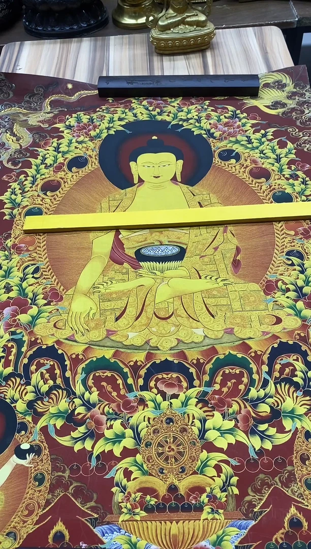 卷轴画精品挂饰 唐卡tk16075