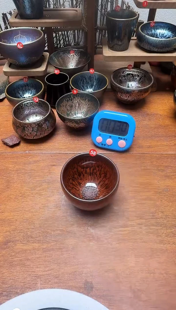 茶盏峰*58号建盏工匠茶器
