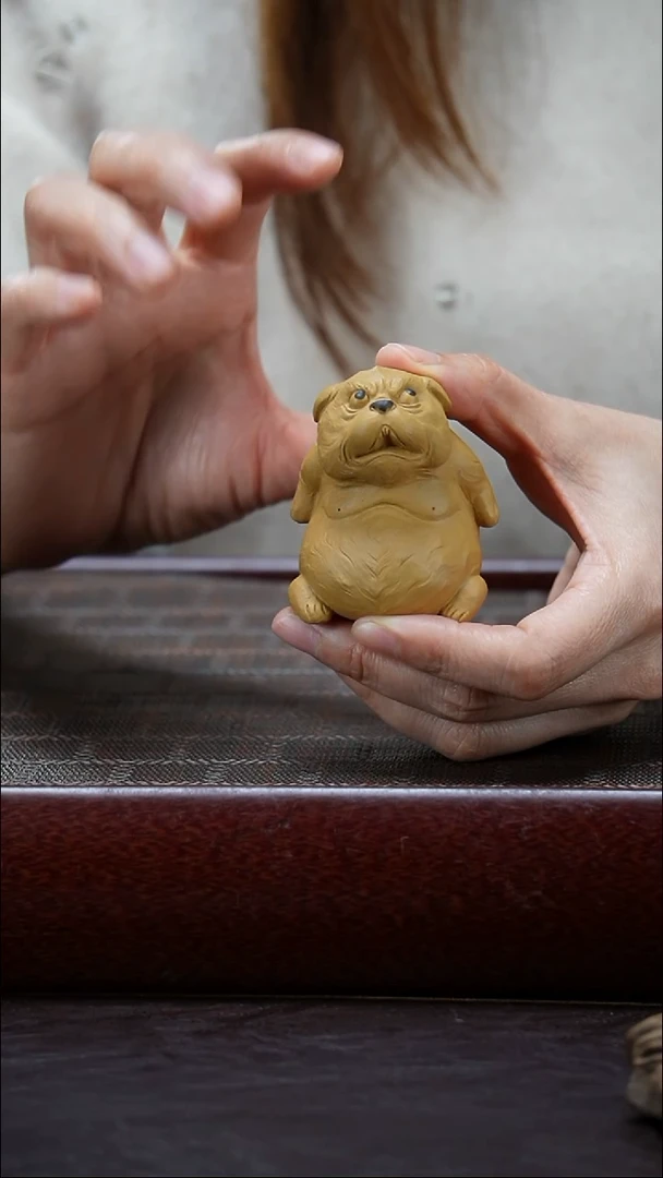 【闪购商品】紫砂茶宠砂宴独家《金旺财》