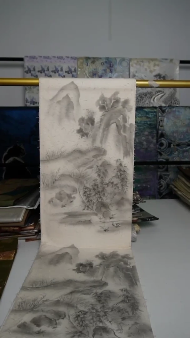 织绣织锦61水墨风景