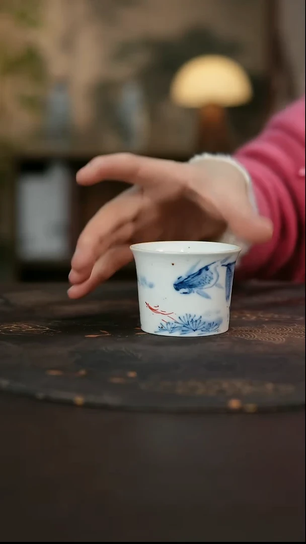 景德镇陶瓷杯碗柴烧多人