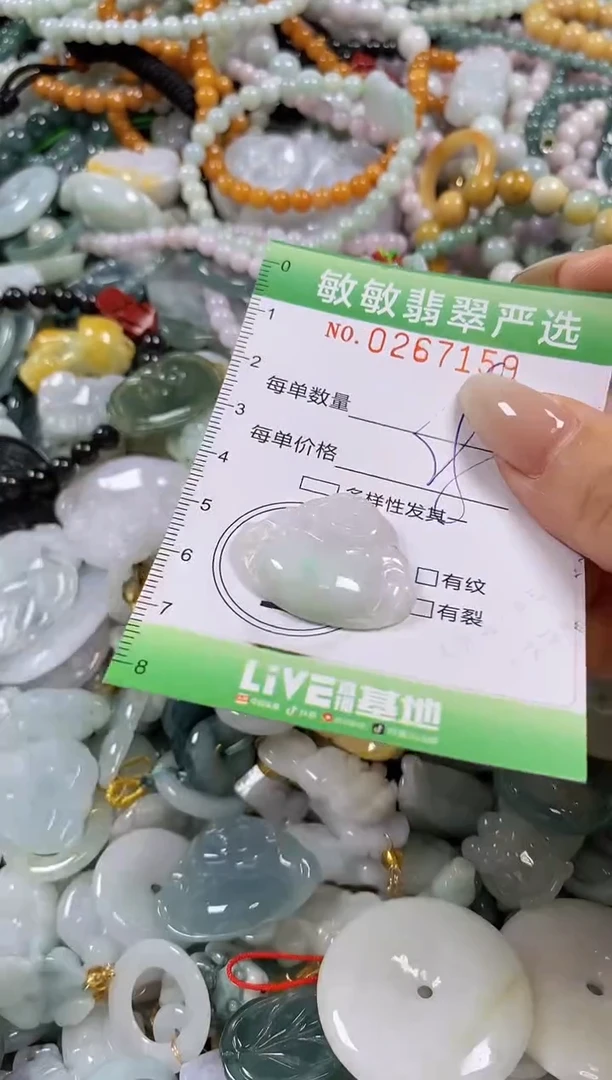 翡翠未镶嵌颈饰闪购0267159