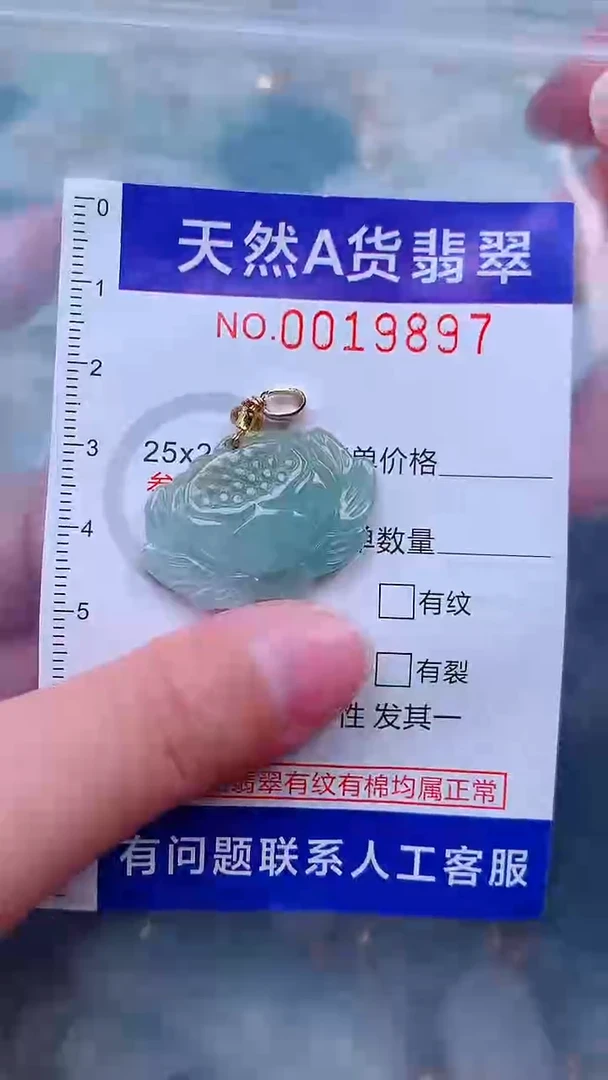 吊坠(不含链)未镶嵌翡翠1