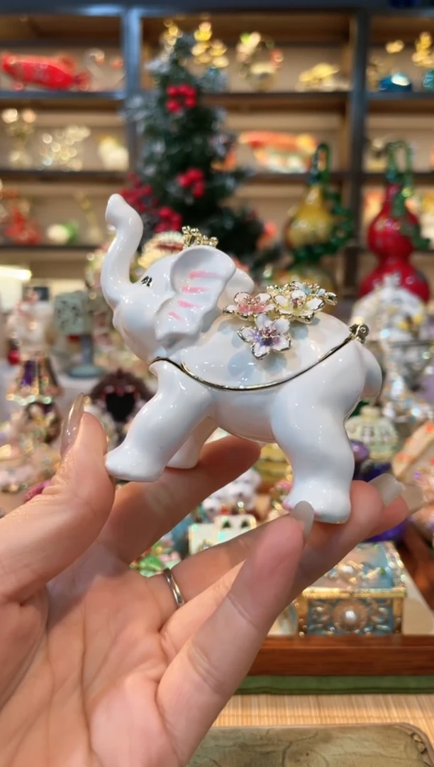 【闪购商品】精致珐琅彩首饰盒