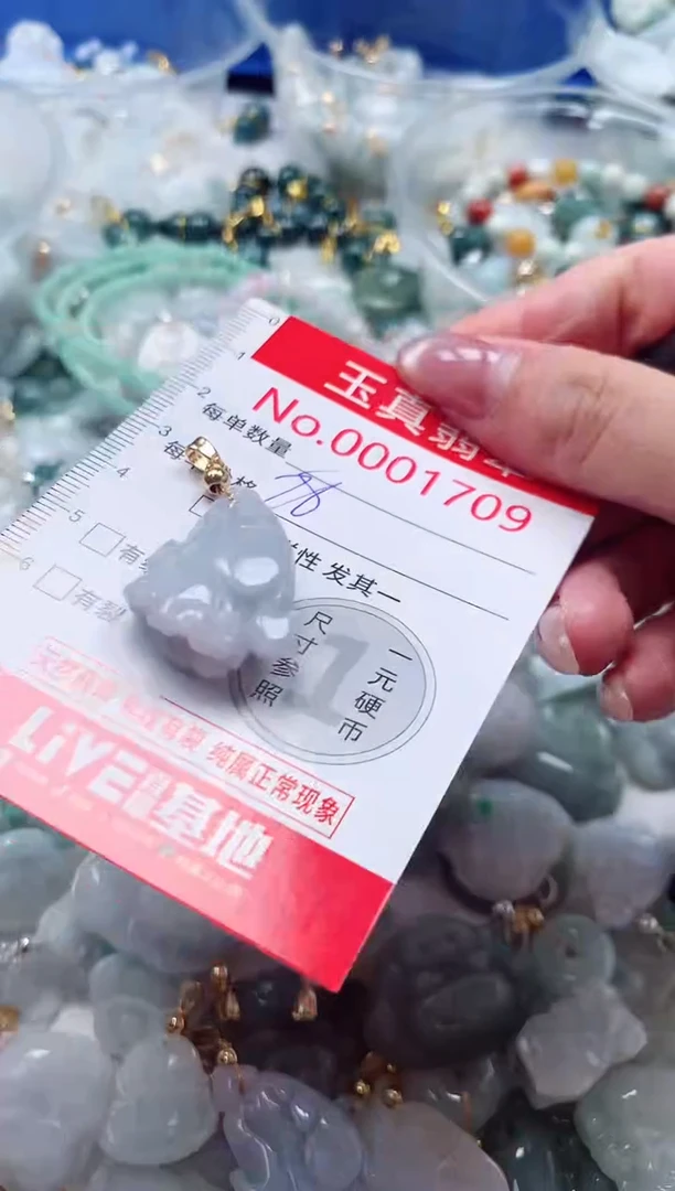 吊坠(不含链)未镶嵌翡翠1709