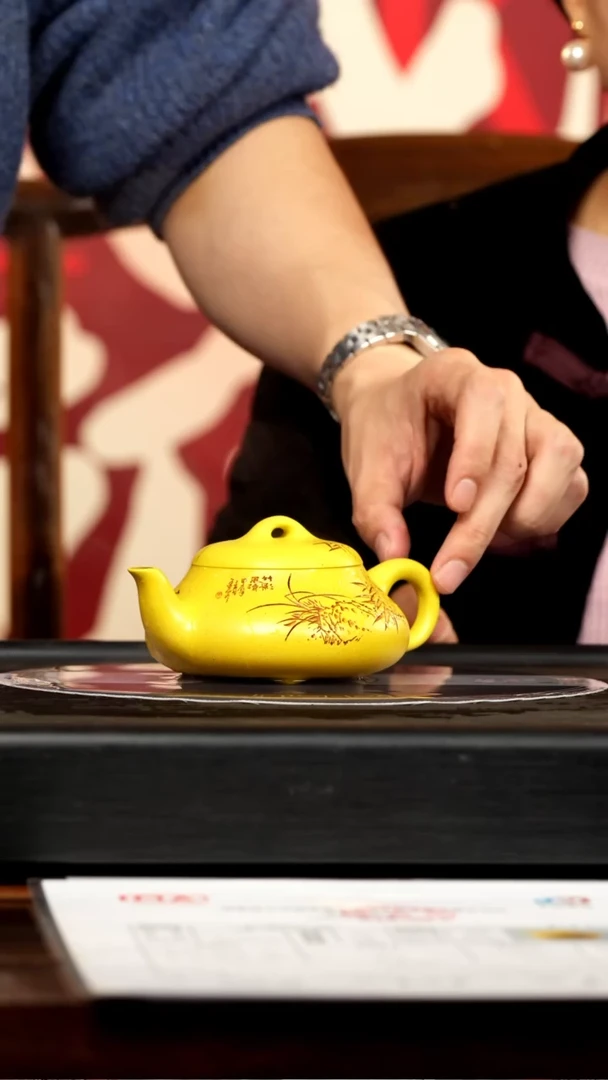 【闪购商品】紫砂茶壶QYJ 本山D王绿 汉棠石瓢