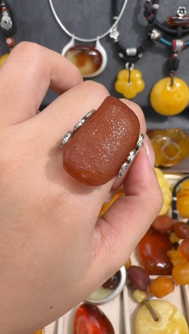 裸石琥珀未镶嵌琥珀