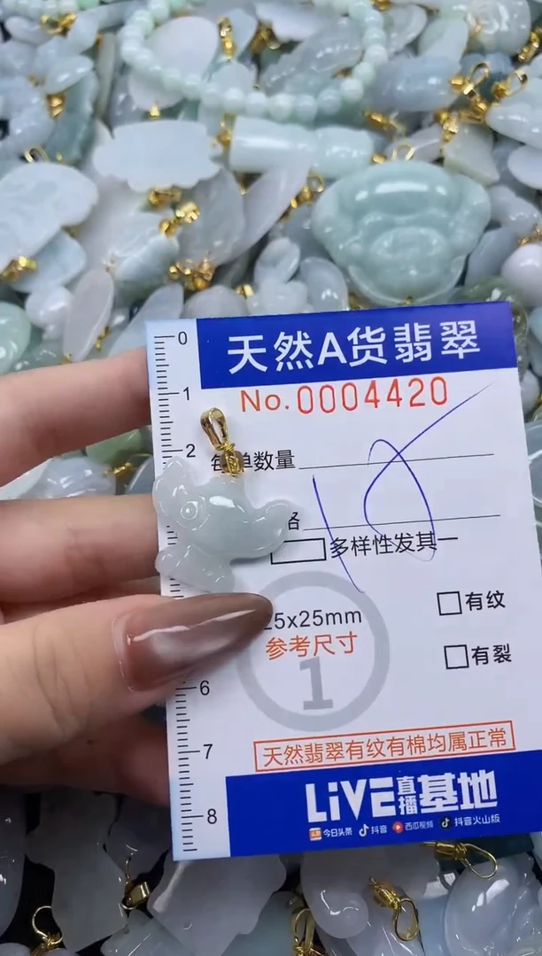 翡翠未镶嵌颈饰天然A货翡翠