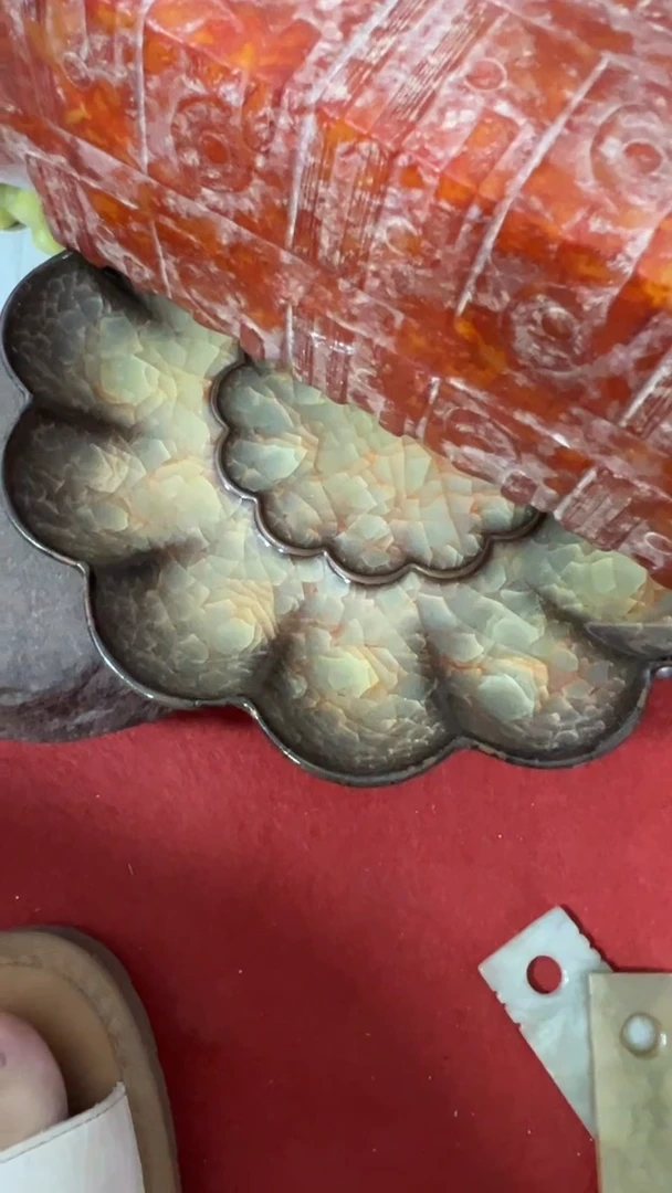 瓷片手工，手绘，陶瓷